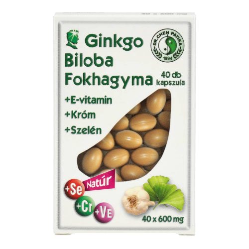 Dr. Chen ginkgo biloba fokhagyma kapszula