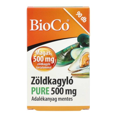 Bioco zöldkagyló pure kapszula