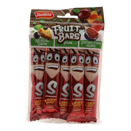 Sunvita gyümölcsszelet epres 5x15g