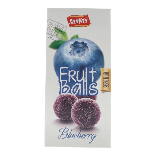 Sunvita gyümölcsgolyó kékáfonyás