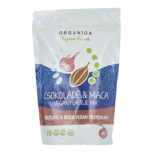 Organiqa bio fehérje mix csoki-maca