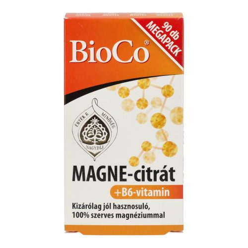 Bioco magne-citrát+b6-vitamin megapack