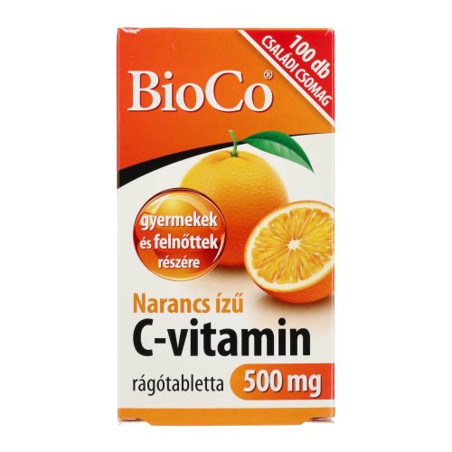 Bioco c-vitamin narancs rágótbl. 500 mg