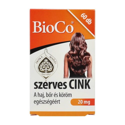 Bioco szerves cink tabletta
