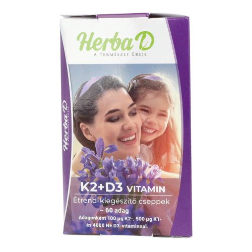 Herba-d k2+d3 vitamin cseppek