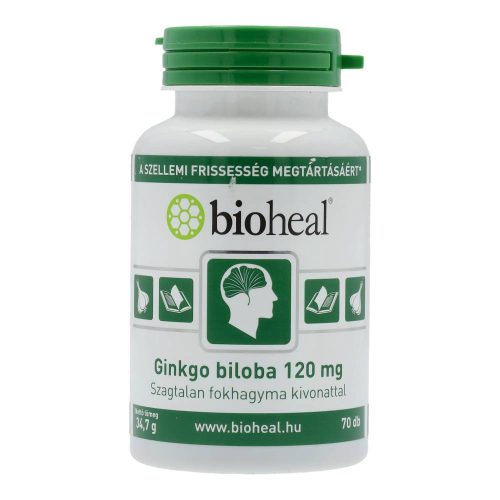 Bioheal ginkgo biloba 120 mg tabletta