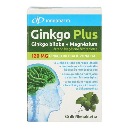 Innopharm ginkgo plus filmtabletta
