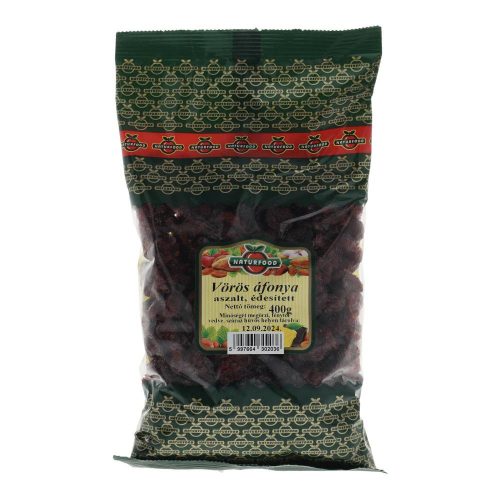 Naturfood aszalt vörösáfonya 400g