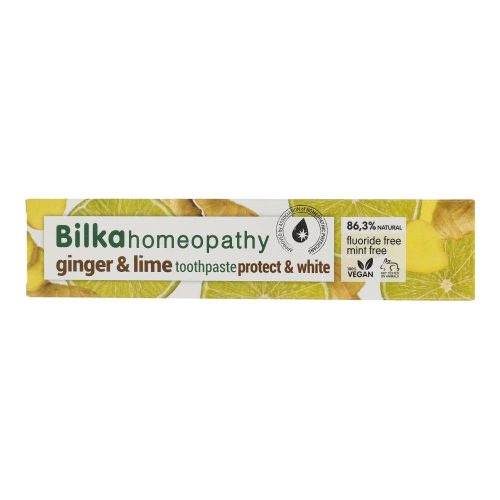 Bilka fogkrém homeopátiás gyömbér-lime