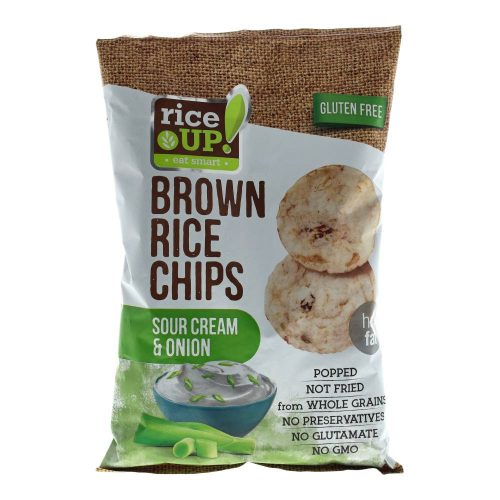 Rice up rizs chips hagymás-tejfölös gluténmentes