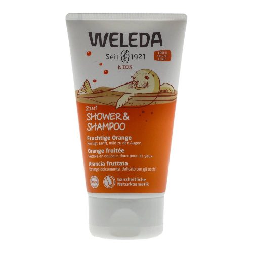 Weleda tusfürdő-samp.narancs gyerm.