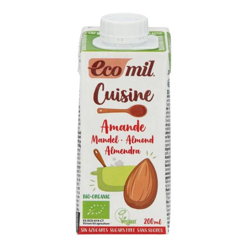 Ecomil bio mandula főzőkrém cukormentes 200ml