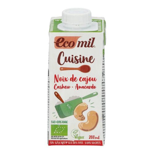 Ecomil bio kesu főzőkrém hozzáadott cukor nélkül 200ml