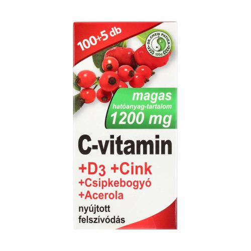 Dr. Chen c-vitamin+d3+cink+acerola tbl.