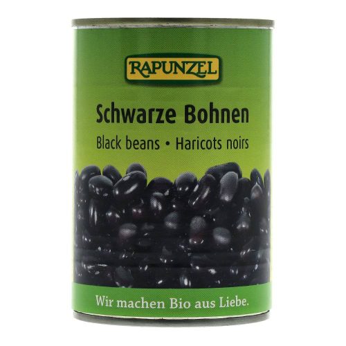 Rapunzel bio fekete bab lében