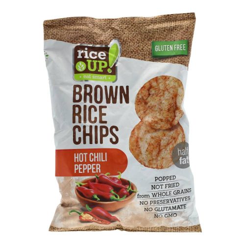 Rice up rizs chips csípős chilis gluténmentes
