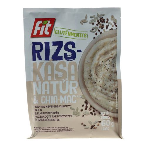 Fit rizskása natúr-chia mag gluténmentes