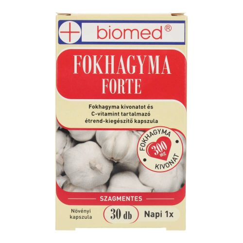 Biomed fokhagyma forte kapszula