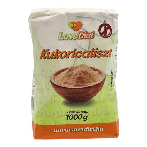 Love diet kukoricaliszt gluténmentes