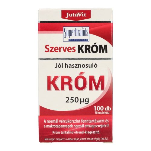 Jutavit szerves króm tabletta