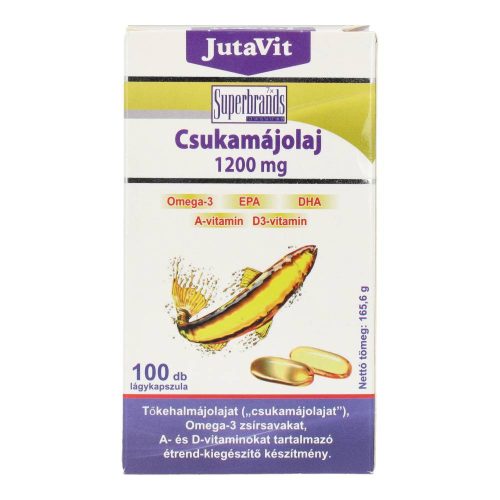 Jutavit csukamáj olaj kapszula 100 db