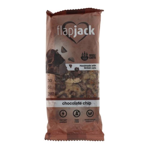 Flapjack zabszelet csoki darabokkal