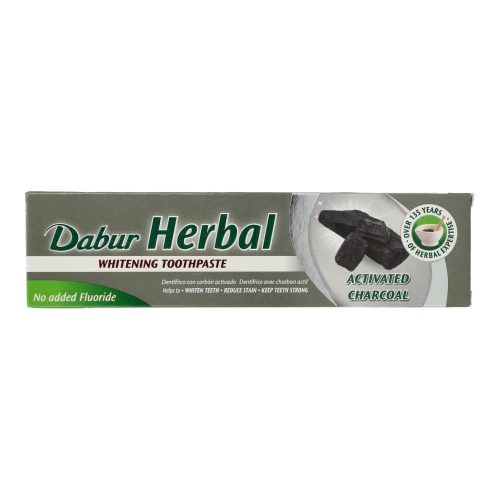 Dabur herbal fogkrém fehérítő aktív szén