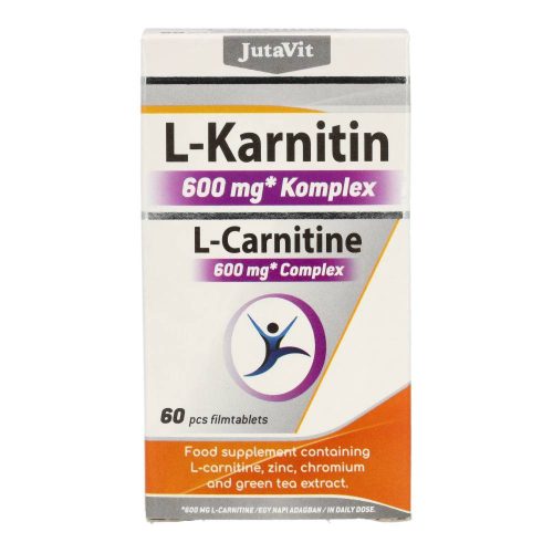Jutavit l-karnitin 600 mg kapszula 60 db