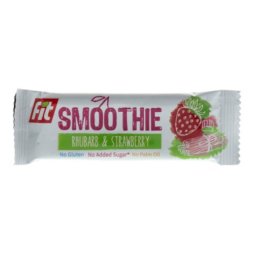 Fit smoothie szelet rebarbara-eper