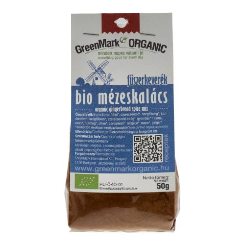 Greenmark bio mézeskalács fűszerkeverék