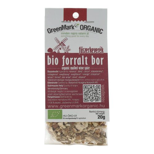 Greenmark bio forralt bor fűszerkeverék