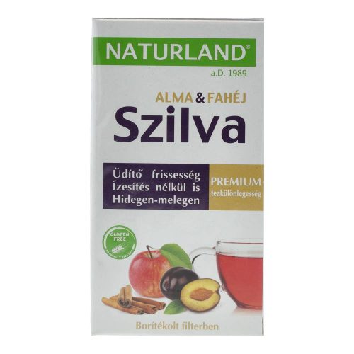 Naturland prémium szilva-alma-fahéj tea