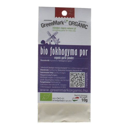 Greenmark bio fokhagyma por