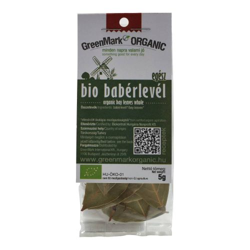 Greenmark bio babérlevél egész