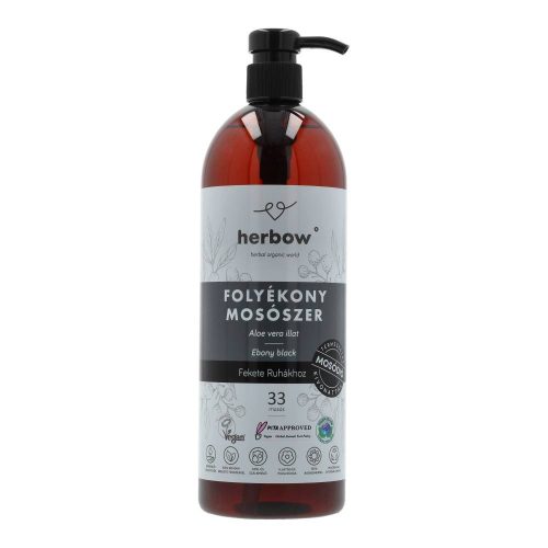Herbow folyékony mosószer fekete 1000ml