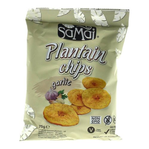 Samai plantain chips fokhagyma 75g