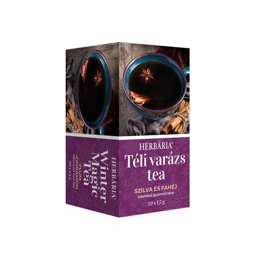 Herbária téli varázs tea szilva-fahéj