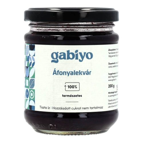 Gabiyo lekvár áfonya 200g
