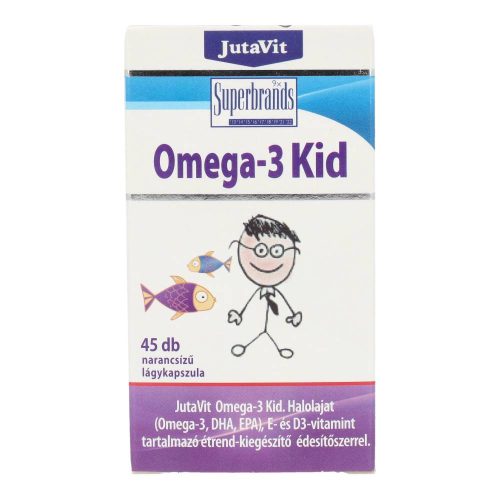 Jutavit omega-3 kid lágykapszula 45 db