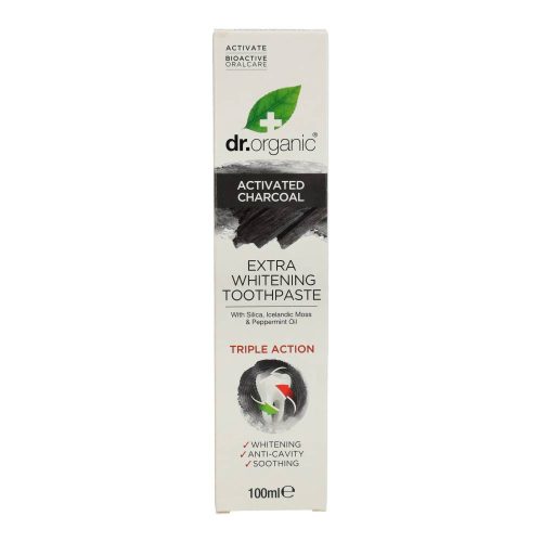 Dr. Organic bio aktív szenes fogkrém