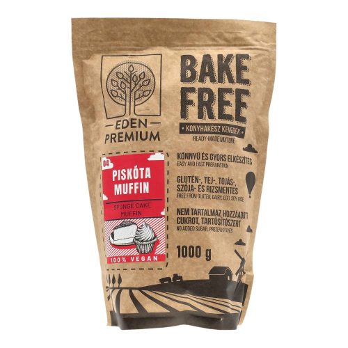 Bake-Free Gluténmentes Lisztkeverék - Piskóta és Muffin