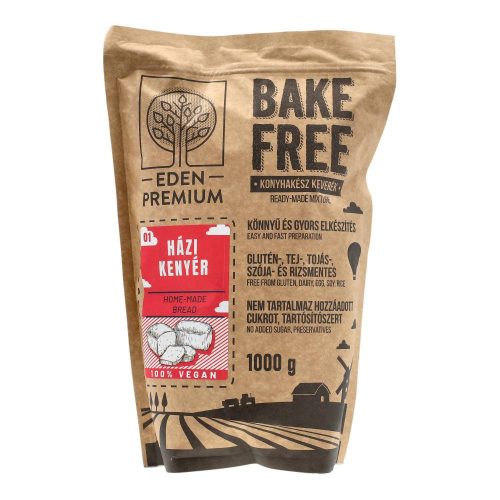 Bake-Free Gluténmentes Lisztkeverék - Házi Kenyér 1000g