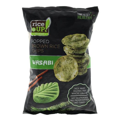 Rice up rizs chips wasabi ízű gluténmentes