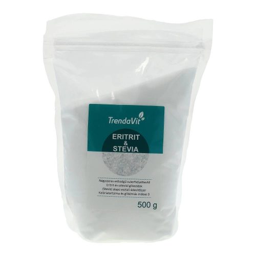 TRENDAVIT 4X ÉDESÍTŐ ERITRIT-STEVIA 500G