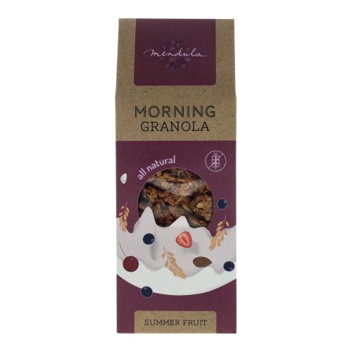 Mendula granola summer fruit gluténmenteshozzáadott cukor nélkül