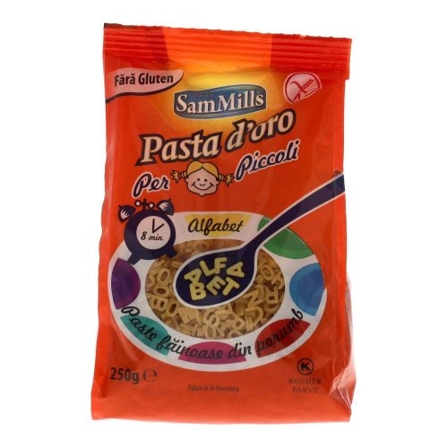 Pasta for kids tészta abc 250g gluténmentes
