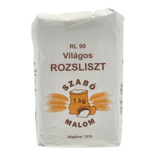 Szabó malom világos rozsliszt rl90
