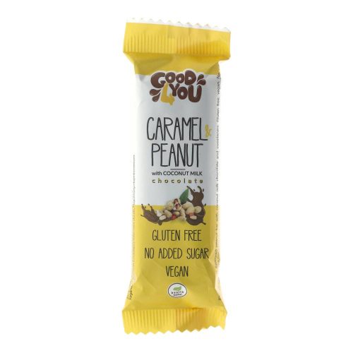 Health market csoki karamell gluténmentes, cukormentes 25g