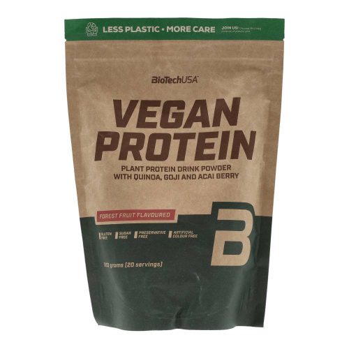 BioTechUSA vegan protein erdei gyümölcs 500g