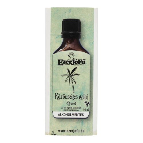 Ezerjófű közönséges galaj kivonat 50 ml